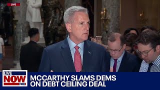 'Not my fault': Kevin McCarthy updates debt ceiling negotiations | LiveNOW from FOX