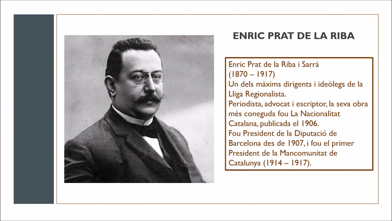 LA FALLIDA DEL RÈGIM DE LA RESTAURACIÓ. Capítol IV - La Mancomunitat de Catalunya.