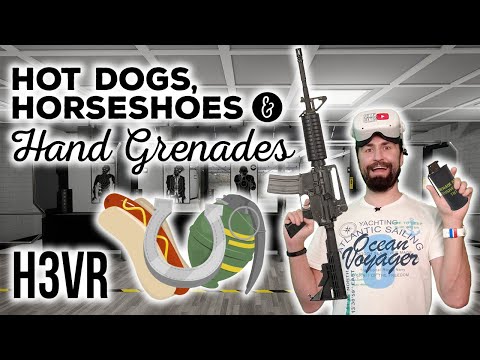 Я взорвал хот-дог и банан в VR! Hot Dogs Horseshoes Hand Grenades H3VR