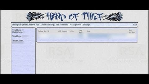 Linux Trojan: Hand Of Thief 2013