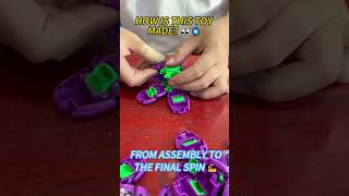 Press-to-Spin Fidget Ball - Assembly   Function Show | OEM Wholesale from China