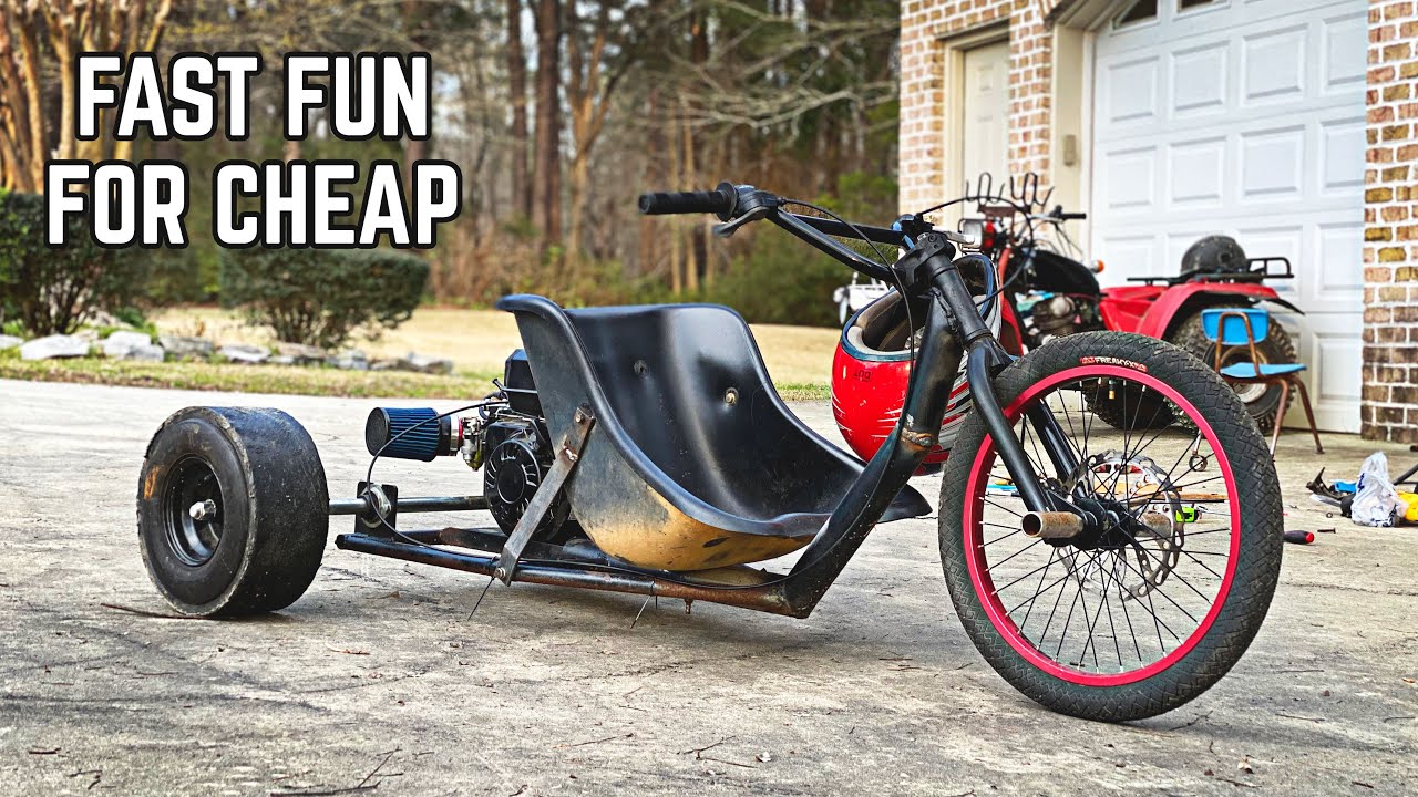 Why You Need To Build A Cheap Drift Trike Trike Revival Youtube