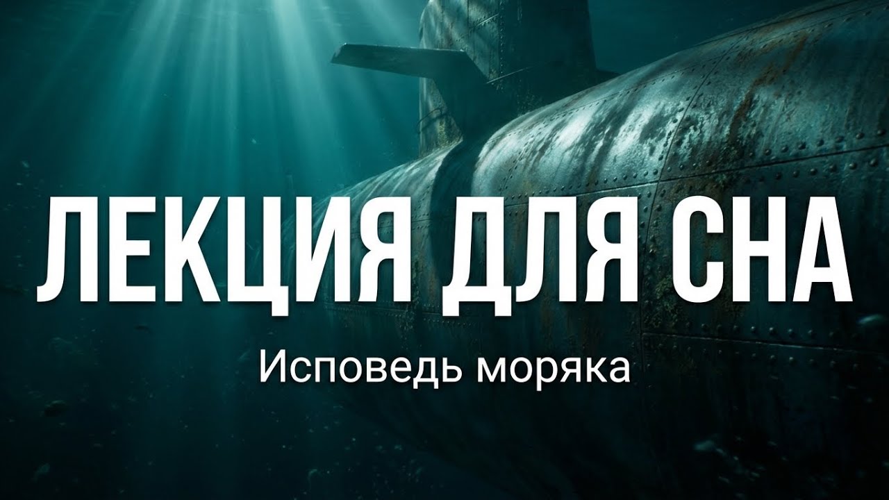 Подводная лодка: Что чувствует человек на глубине 300 метров? Лекция для Сна
