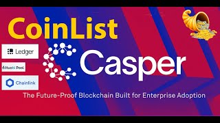 ОБЗОР CASPER LABS | КАК ПРИНЯТЬ УЧАСТИЕ В ТОКЕНСЕЙЛЕ НА COINLIST | СТАРТ 3 ОПЦИИ 26 МАРТА