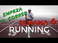 Cómo empezar a correr desde 0. Semana 4. Respiración y elongación.