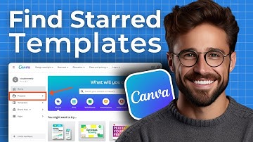 How To Find Starred Templates on Canva (2025)