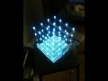 3d led cube color 4x