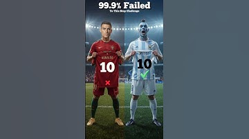 99.9% Failed To This Stop Challenge #ronaldo #messi #neymar