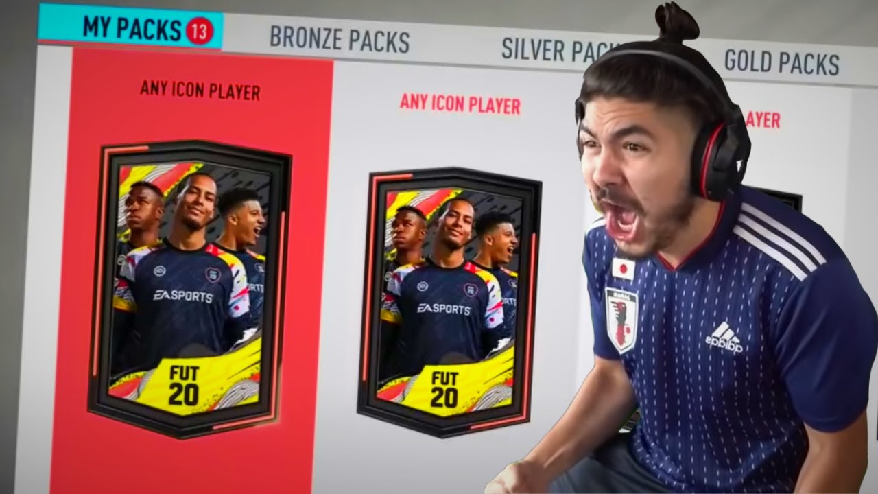 FIFA 20 - 13 GUARANTEED ICON PACKS!! GOODBYE FIFA 20!!
