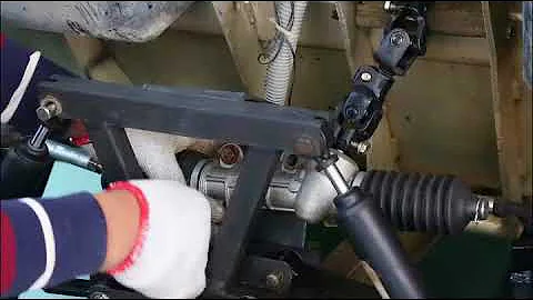 Golf Cart Club Car DS Steering Joint Installation Video