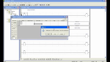 Modicon TSX Data Monitoring and Downloading