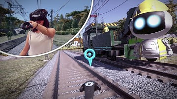 Formación mantenimiento ferroviario en Realidad Virtual con HTC Vive - ADIF