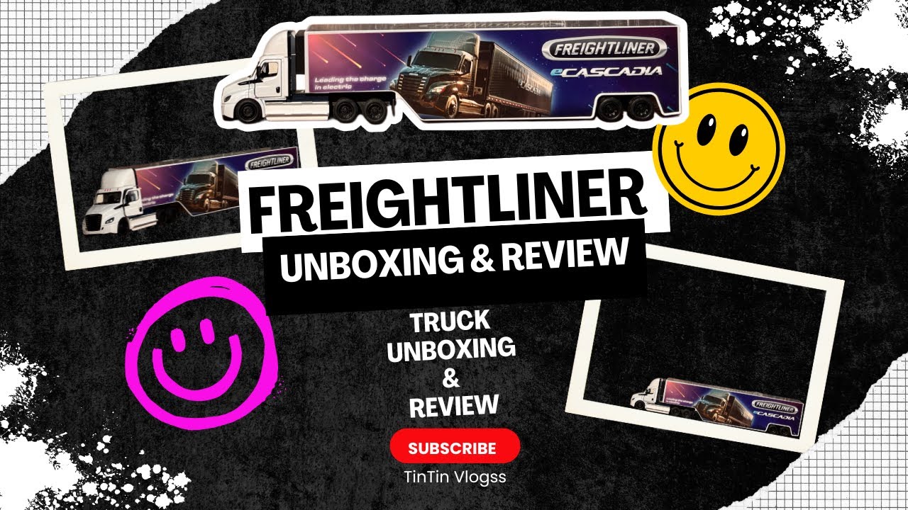 Detailed review of Kinsmart Freightliner Truck | Unboxing & Review of Kinsmart Freightliner Truck |