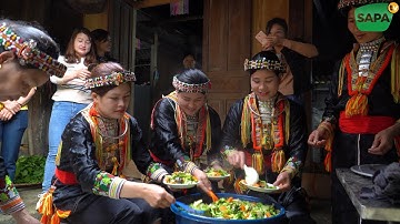 ẨM THỰC ĐÁM CƯỚI NGƯỜI DAO ĐỎ LỤC YÊN YÊN BÁI