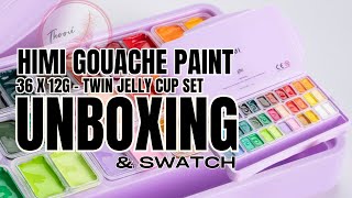 HIMI Gouache Paint Set Jelly Cup (12g) - 48 Colors