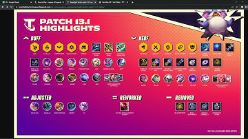 TFT 13.1 patch review