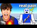 Trolling My BROTHER with REAL PAIN in Roblox Rivals..