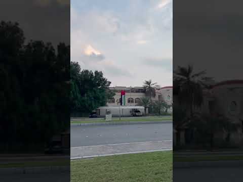 Cloudy weather in
