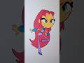 Battle Ready! 💢 INTRIGUING Art of STARFIRE’s Fierce EMOTIONAL Look Teen Titans Go! Action