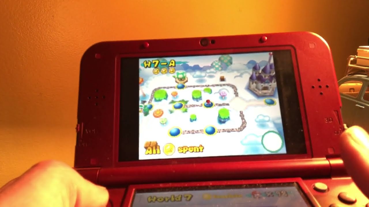 New Super Mario Bros. DS: World 7-A (w/ Star Coins)