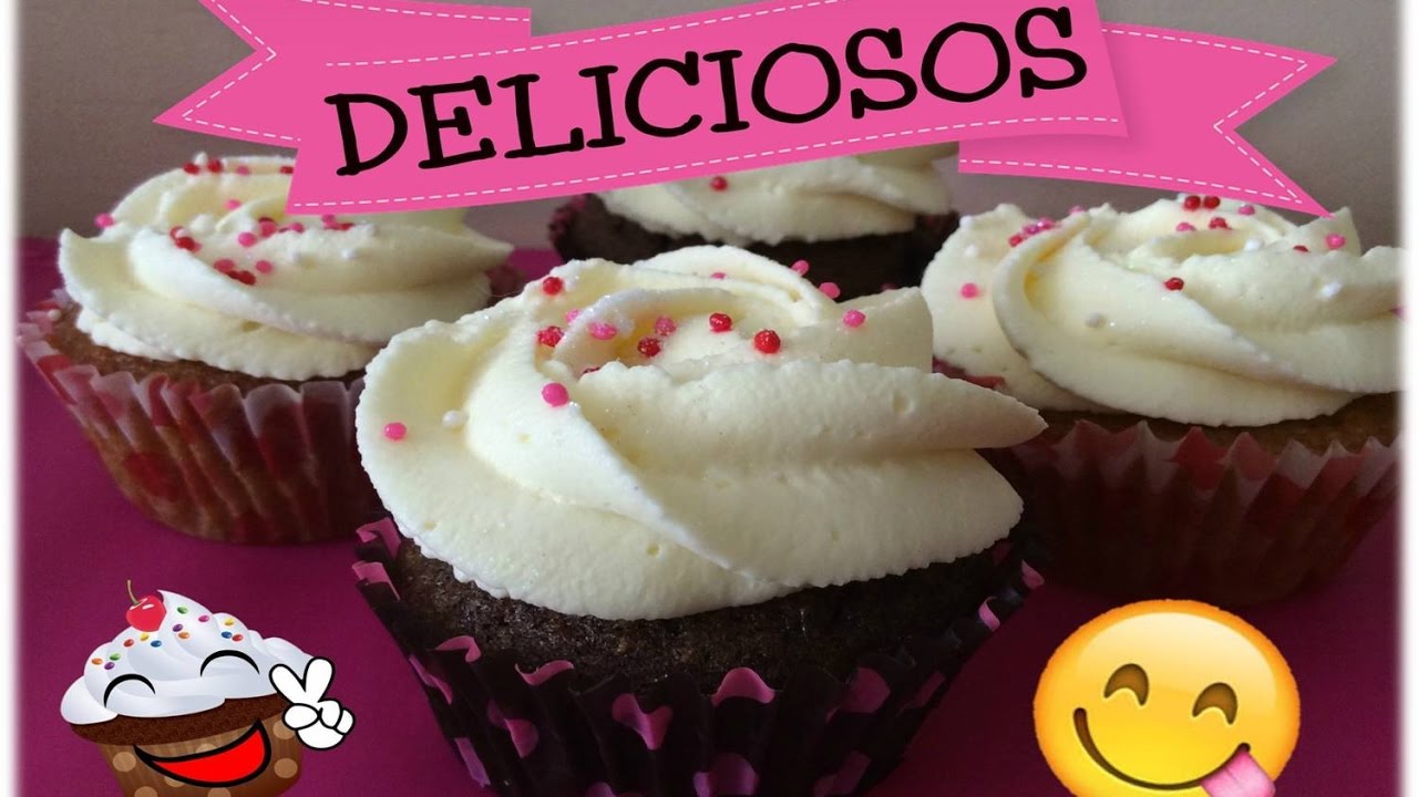 😋 LOS MEJORES CUPCAKES DEL MUNDO!!!, SUPER ESPONJOSOS 😋 YouTube