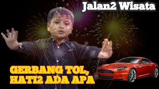 GERBANG TOL INDRAPURI KE GERBANG TOL JANTHO, HATI HATI ADA PERBAIKAN