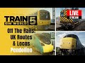 Train Sim World 5 LIVE Off the Rails Random UK Routes & Locos. Pendolino