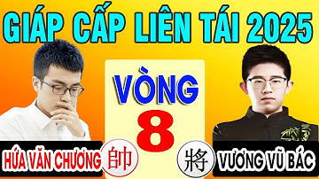 Vòng 8 - VƯƠNG VŨ BÁC VS HỨA VĂN CHƯƠNG | GIÁP CẤP LIÊN TÁI 2025 . Cờ tướng Trung Quốc đỉnh cao