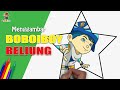 MENGGAMBAR BOBOIBOY BELIUNG BENTUK BINTANG | BOBOIBOY 2023