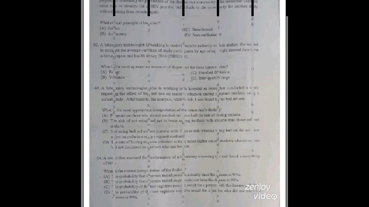 Medical Laboratory Science Coc Exam 2014 E/C YouTube