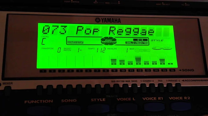 Yamaha PS-540 Keyboard Demo My Heart Goes On