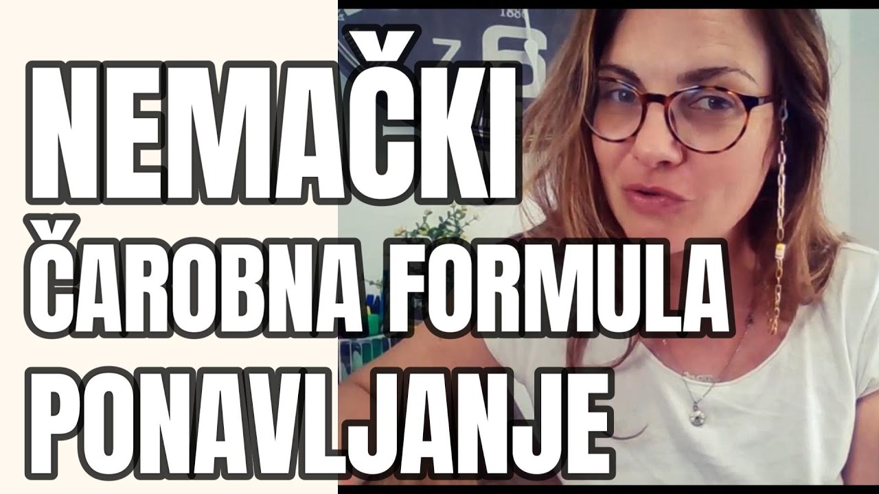 NEMAČKI - A2-B1 -FOKUSIRANO UČENJE VAS MORA DOVESTI DO USPEHA-U PONAVLJANJU JE KLJUČ 🔧