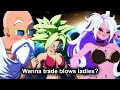 Roshi Likes Android 21 & Kefla - Dragon Ball FighterZ Dub DLC - ALL Female Unique Team Quotes