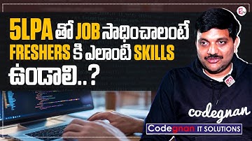 How Freshers Crack 5 LPA Jobs in MNC Companies | Codegnan Success Guide