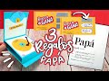 3 REGALOS FÁCILES para PAPÁ!! (Día del padre!) ✄ Barbs Arenas Art!