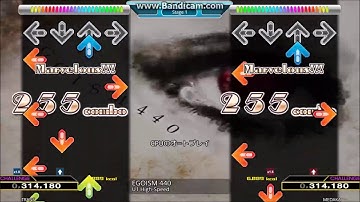 【DDR A】EGOISM 440 [SINGLE CHALLENGE] 譜面確認+クラップ付