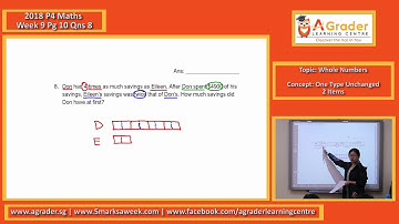 2018 - P4 Maths - Week 9 - Whole Numbers (One Type Unchanged)