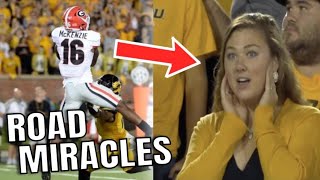 College Football Miracles on the Road (Shocked Crowds) | Part 2