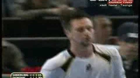 Novak Djokovic vs. Robin Soderling, PARIS 2009 -awesome!!