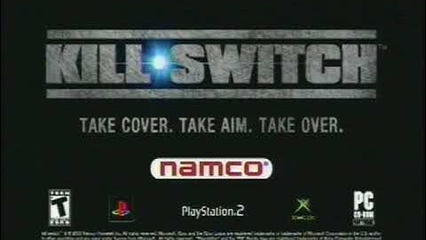 kill.switch (PS2/Xbox/PC) (2003) Video Game US Ad/Commercial