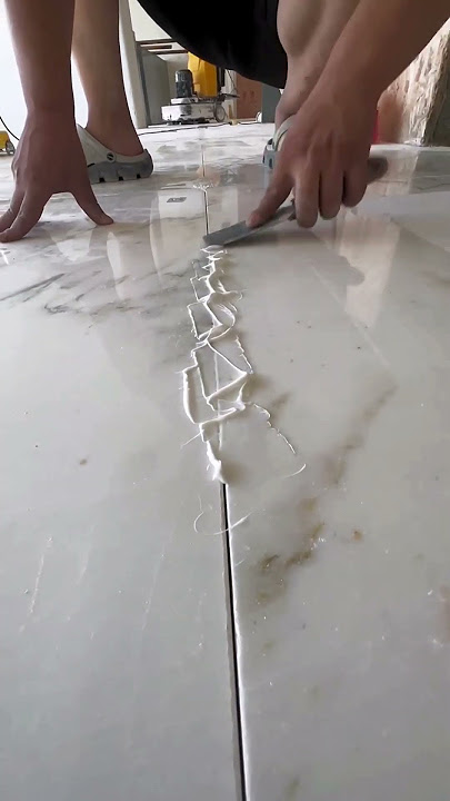 Marble floor overall polishing process- Good tools and machinery make work easy