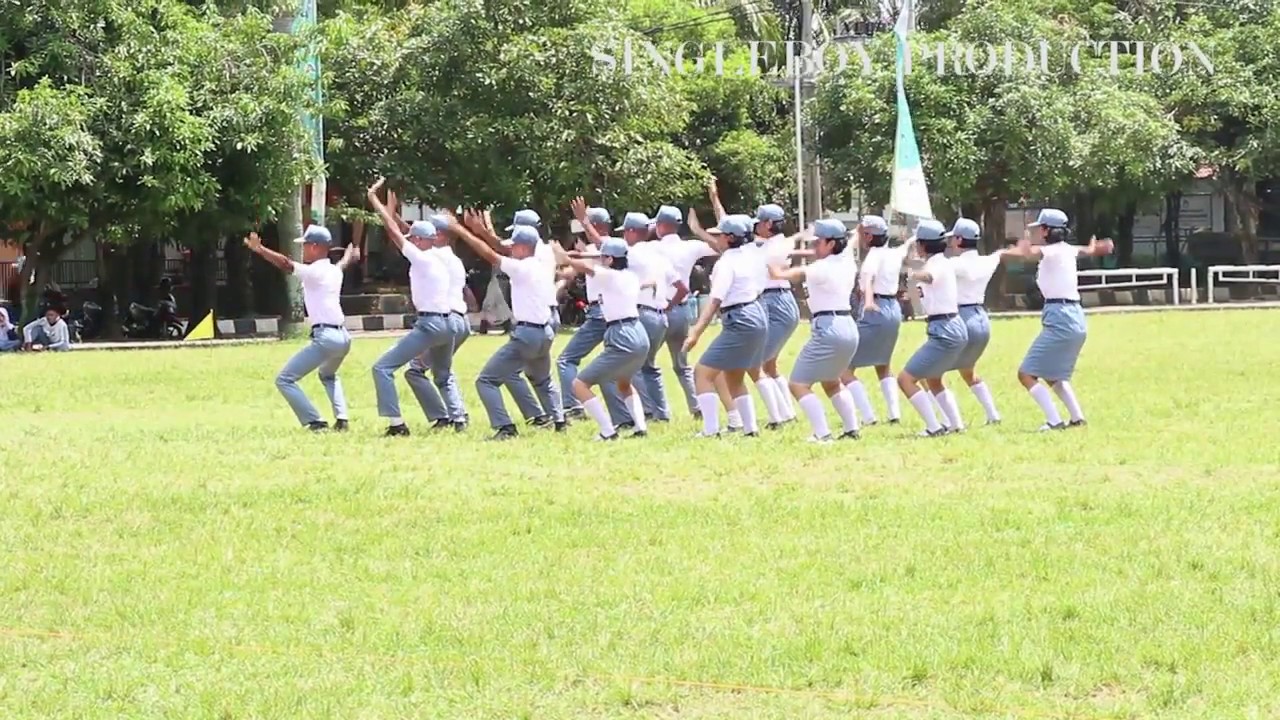 TERBARU! GERAKAN VARIASI PERATURAN BARIS BERBARIS (PBB) SMA N 3 PEKALONGAN