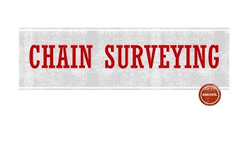 S&G M1 - Chain surveying - Principle - triangulation - instruments - pegs, arrows, cross staff, etc.