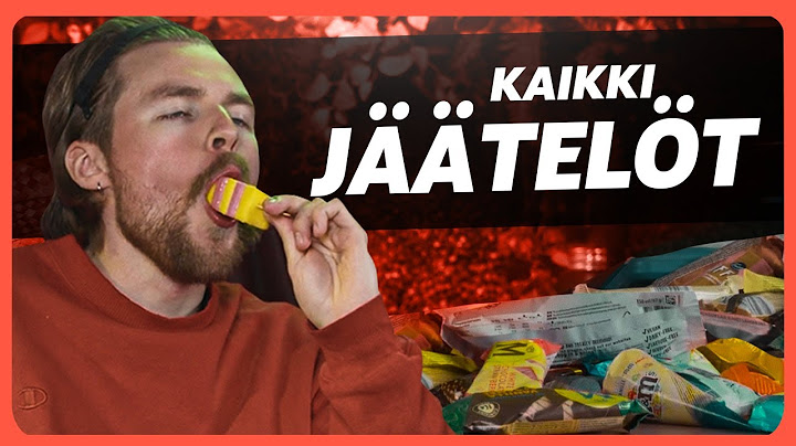 Testataan kaupan kaikki jäätelöt!