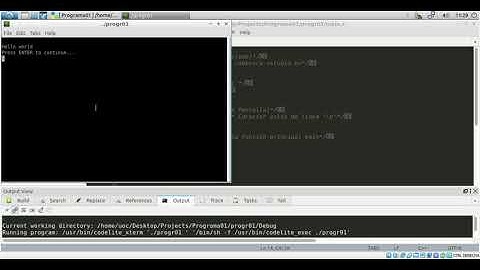 Programa Básico C con  Codelite en Oracle VM VirtualBox 0002
