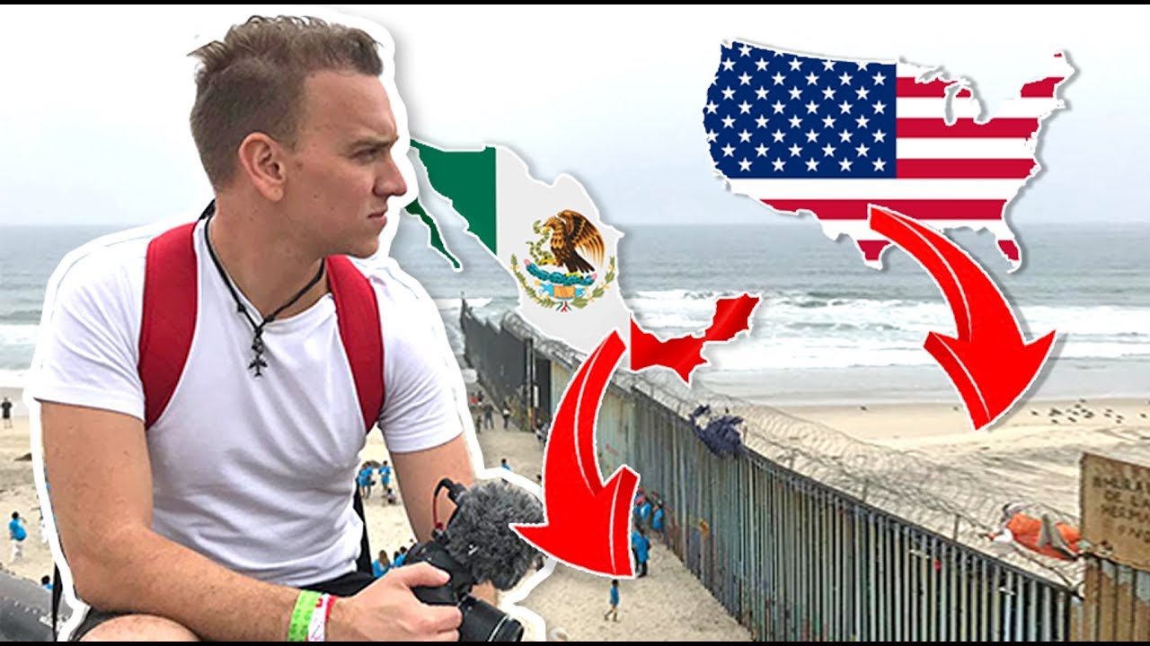 Asi se CRUZA la frontera 🇺🇸 ESTADOS UNIDOS 🇲🇽 MEXICO a Pie - Oscar Alejandro oscar alejandro instagram