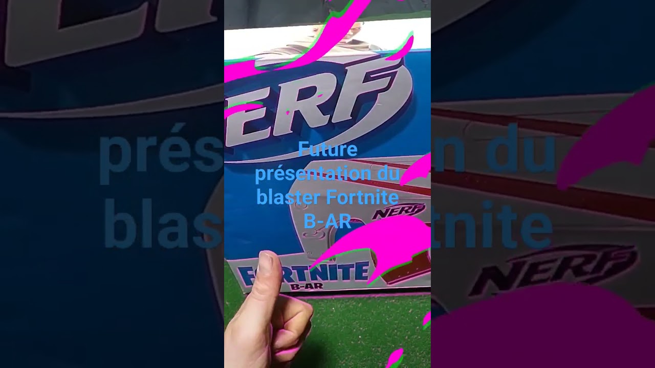 Future présentation du blaster Fortnite le B-AR sûr la chaîne @edblastemod