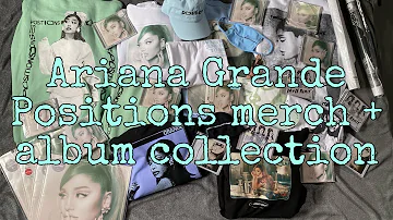 Ariana Grande Positions Merch + album collection