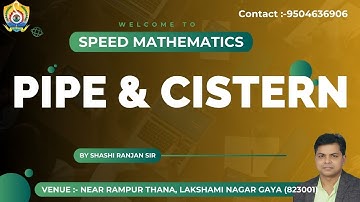 Pipe & Cistern  (BSSC  &  AEDO.)