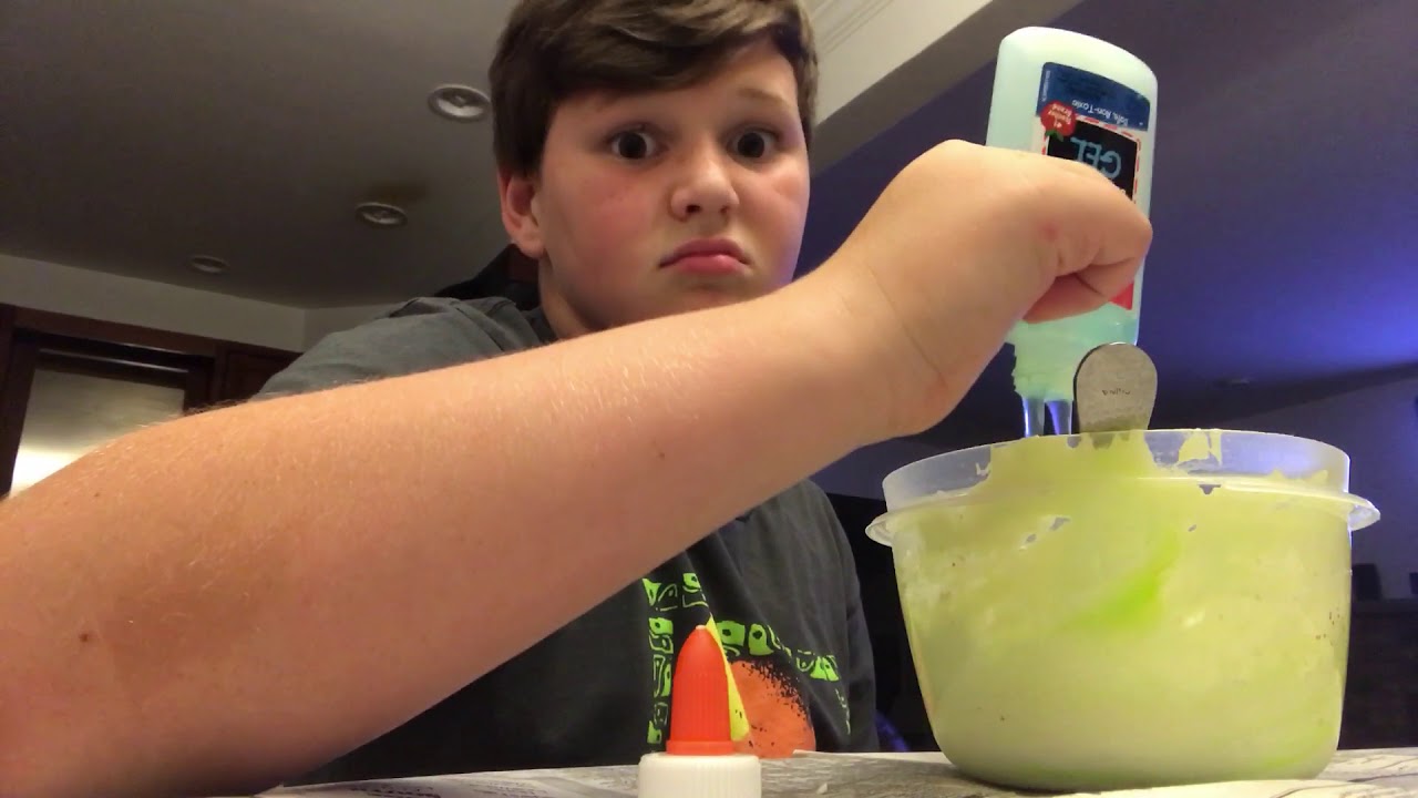 How to make slime fuffly